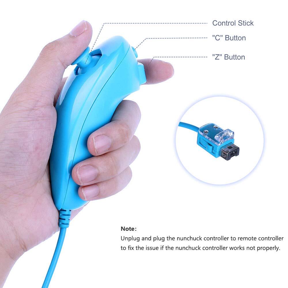 Wii Remote Controllers Compatible for wii and Wii U with Built in Motion Plus