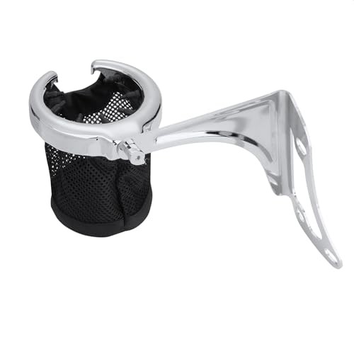 Motorcycle Cup Holder, Passenger Armrests Adjustable Rear Armrest with Drink