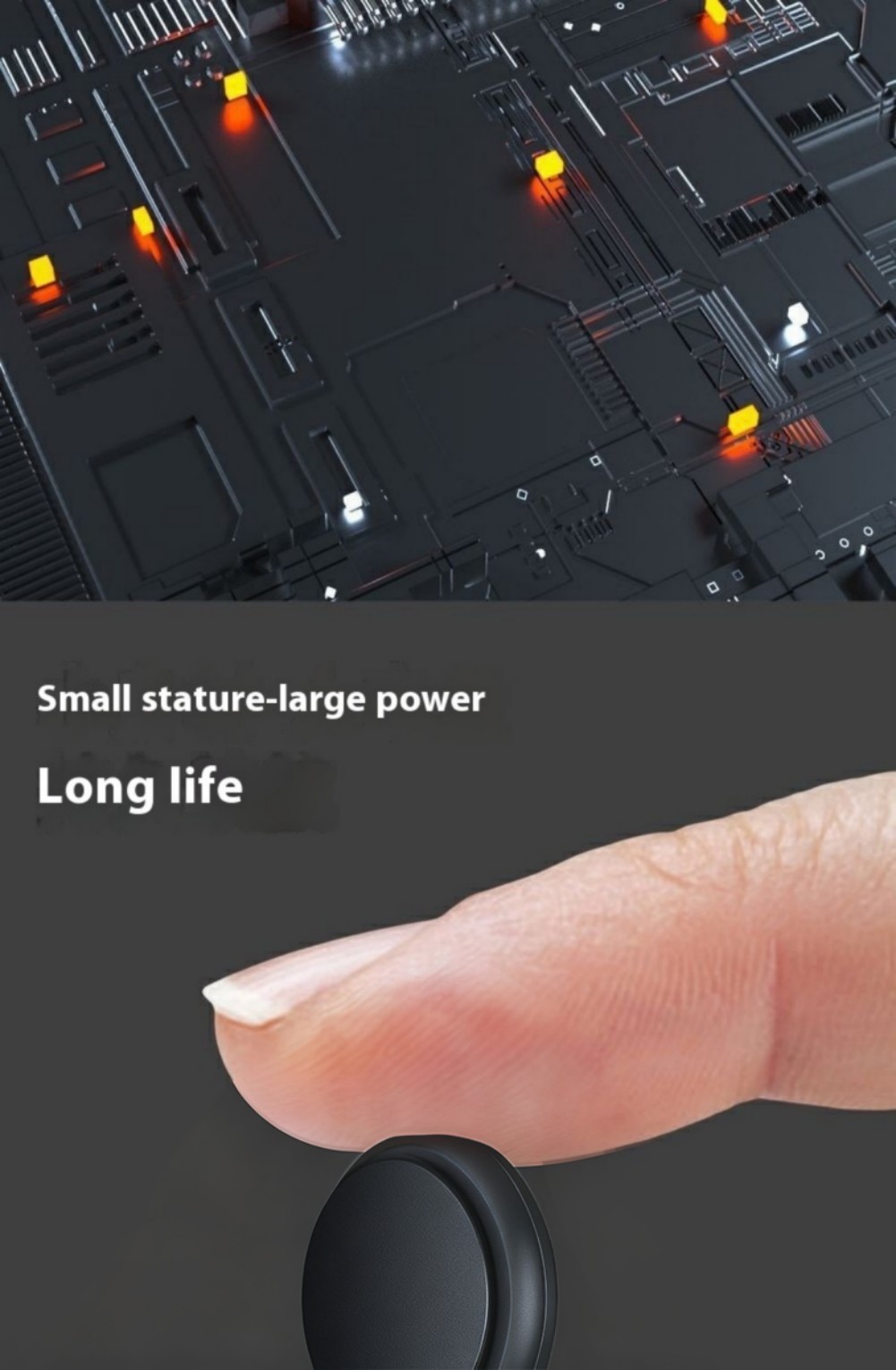 Mini GPS Bluetooth Location Device Tracking Air Tag Key Pet Child Finder Tracker