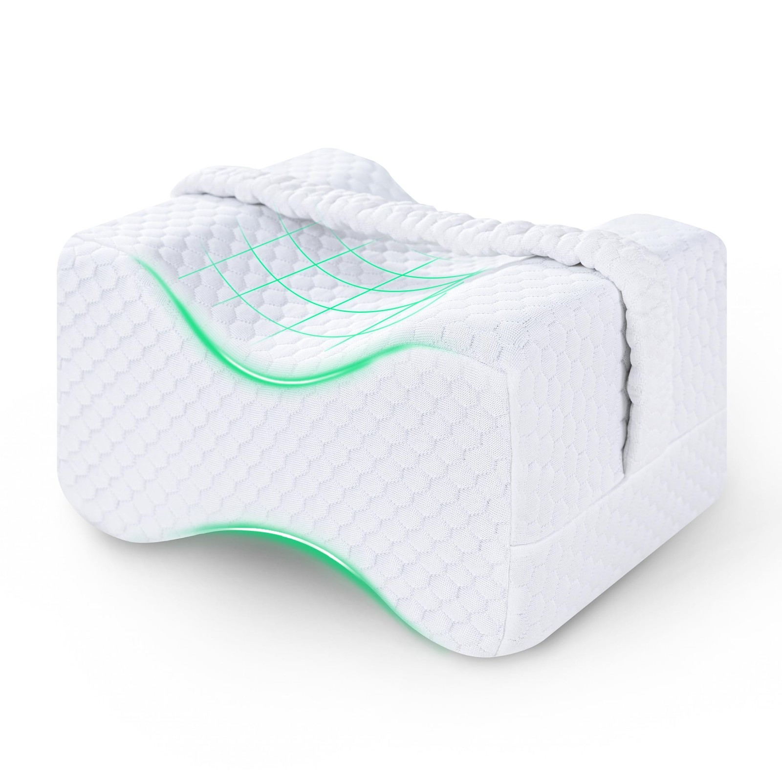 Knee Pillow for Side Sleepers - Between Legs Pillow for Side Sleeping, Back &...