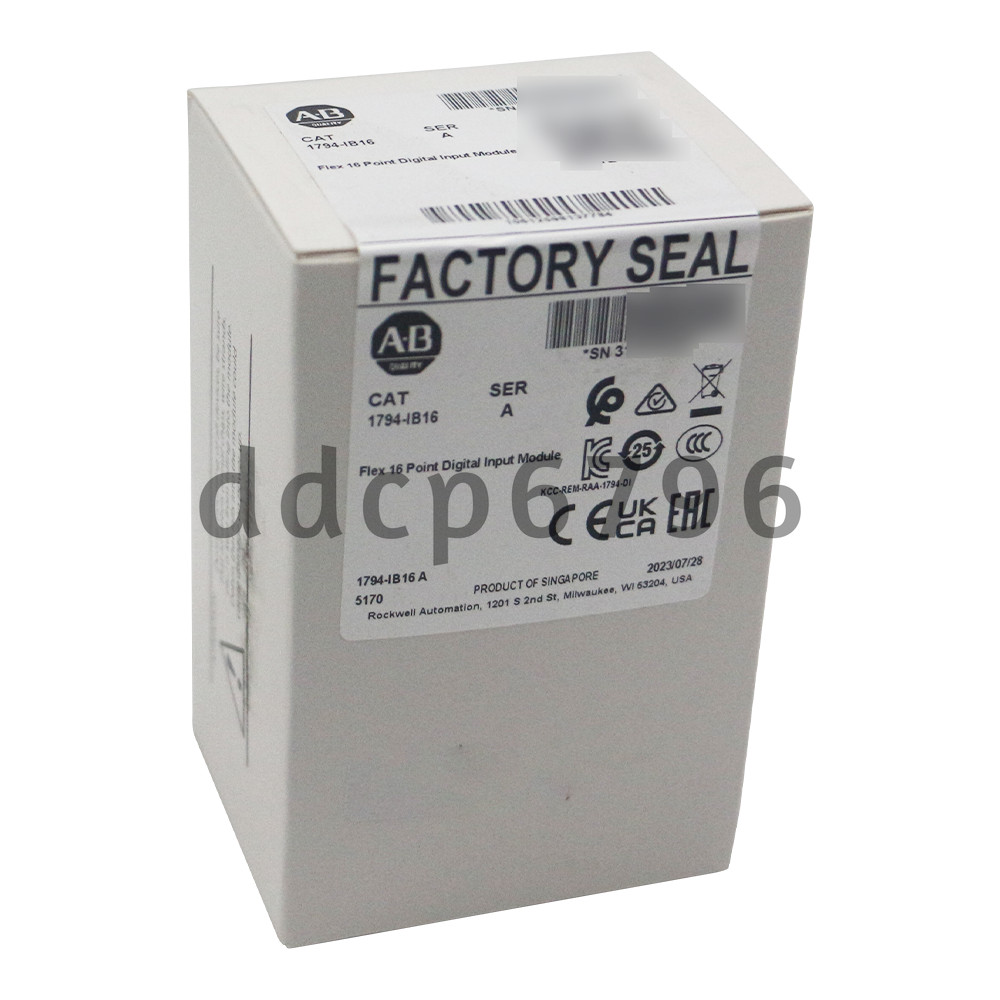 Allen-Bradley 1794-IB16 Flex 16 Point Digital Input Module NEW Factory AB