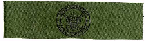 USN CAREER COUNSELOR CLOTH BREAST INSIGNIA SUB: MD10-1