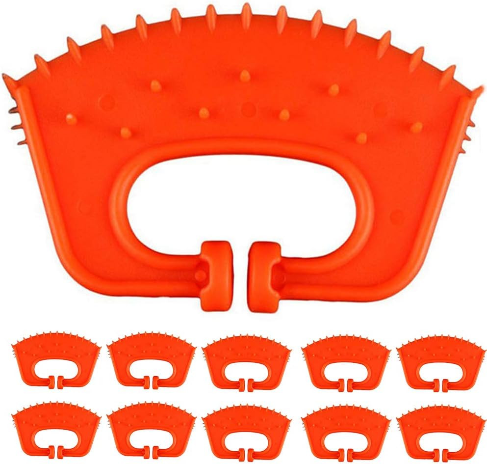 10PCS Calf Weaner Cattle Cow Weaning Tool Farm Livestock Bovine Nose Clip Milkin