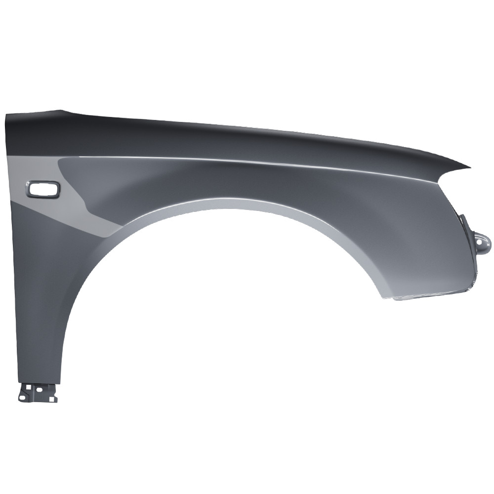 Fender For Audi A4 B7 LY7G Right Grey 04-08 Front Painted New