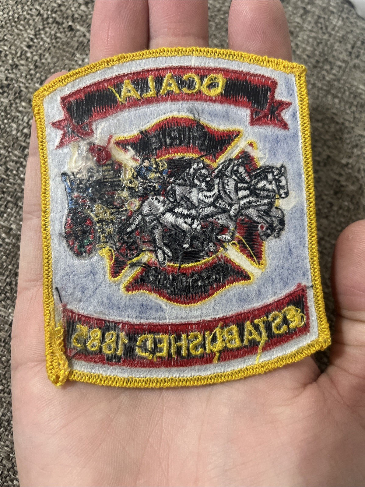 Florida - Ocala FL Fire Dept Patch Fire Rescue