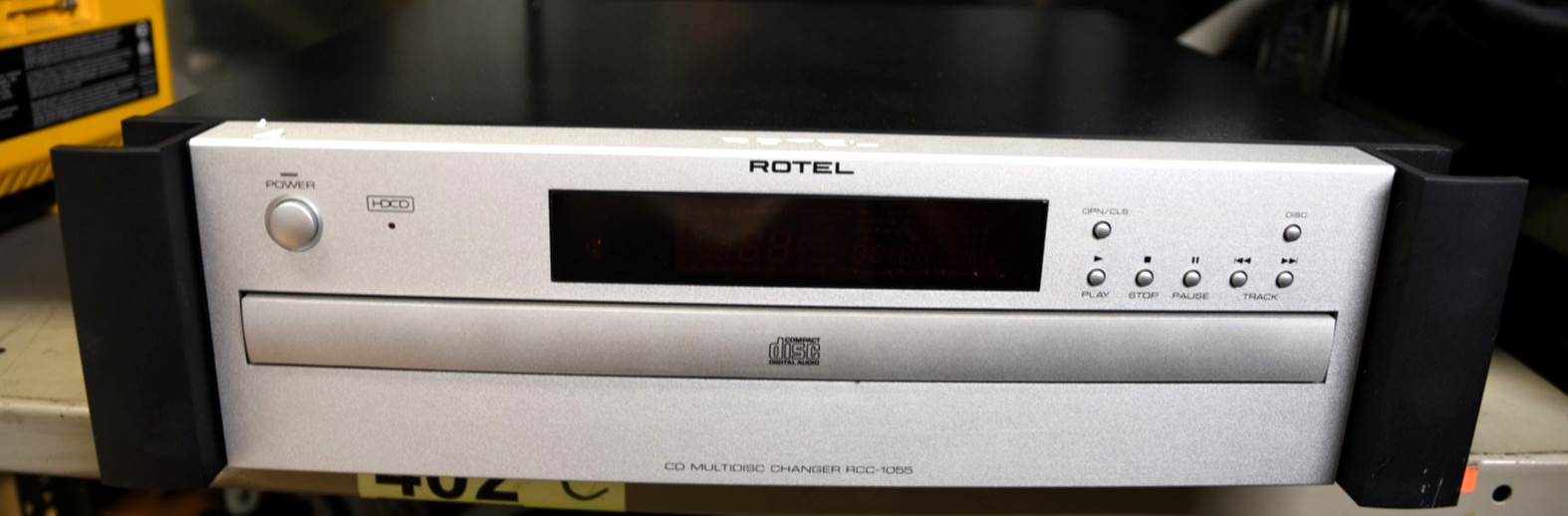 Rotel RCC 1055 Stereo CD Player Multidisc Change Audiophile HDCD Player Silver