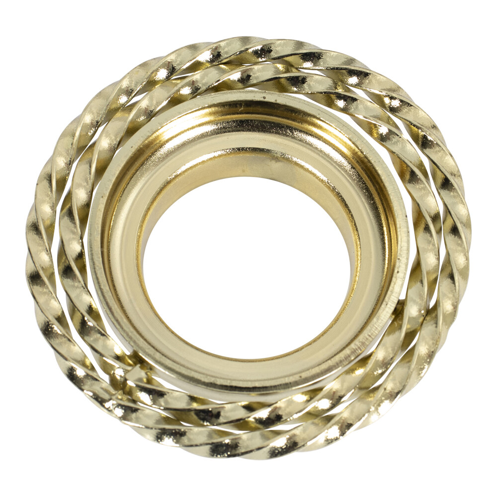 Gold Square Double Twisted Headset CUP Lowrider Cruiser Bikes
