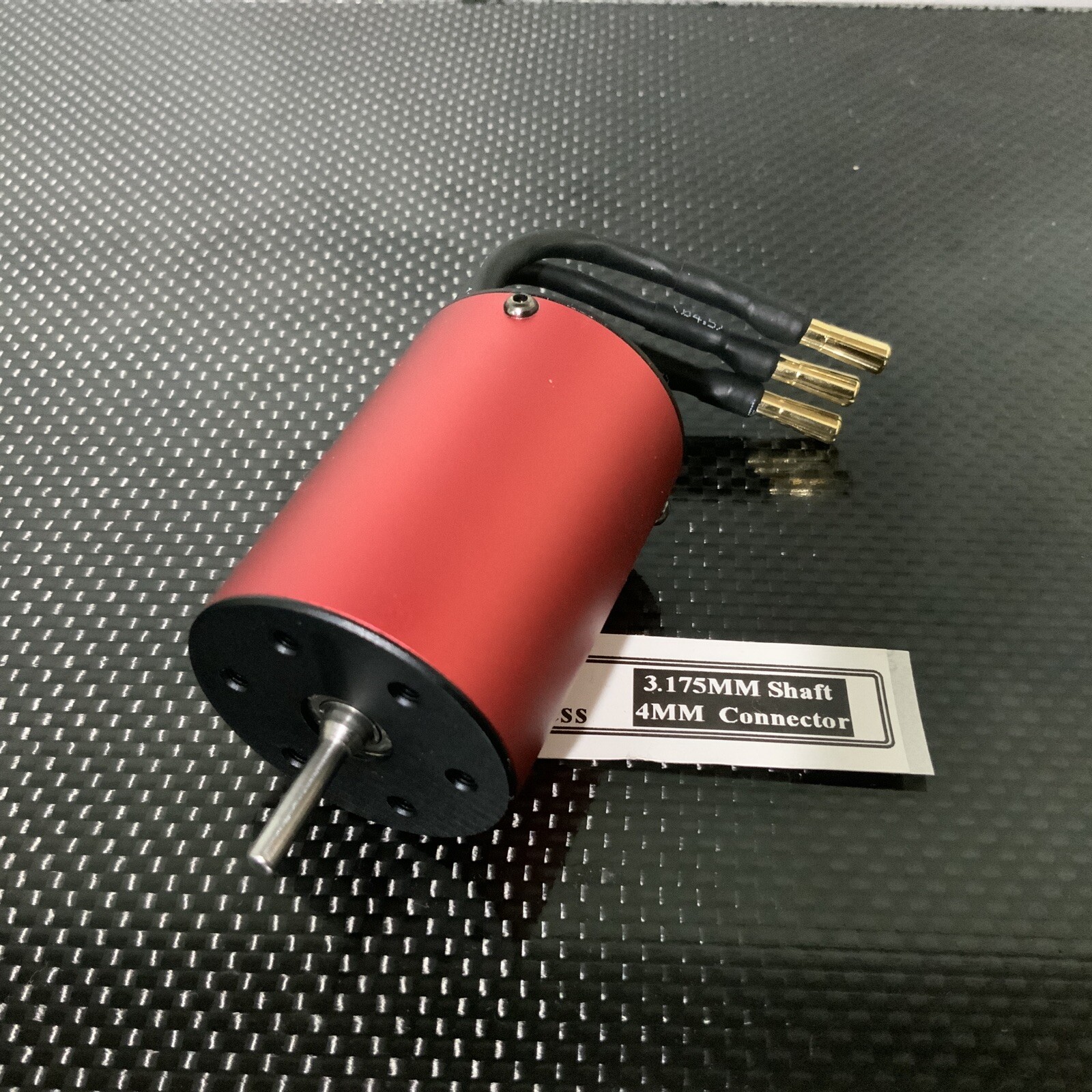 3650 3300KV 1/10 4 Pole RC Brushless Motor Fits 1:10 Car Truck 2-3S Lipo ESC