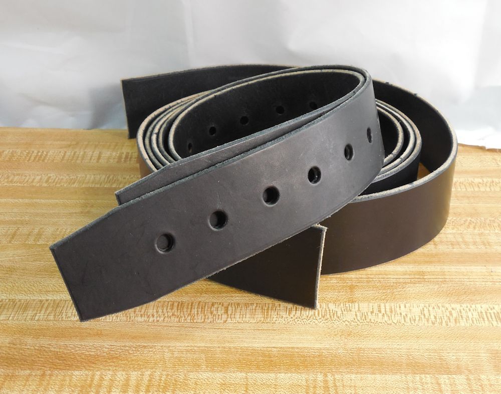 WESTERN SADDLE STIRRUP LEATHERS 2" x 66" USA Handmade--BLACK