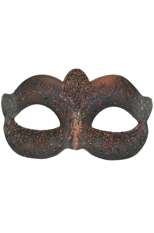Brand New Midnight Magic Venetian Glitter Design Masquerade Mask