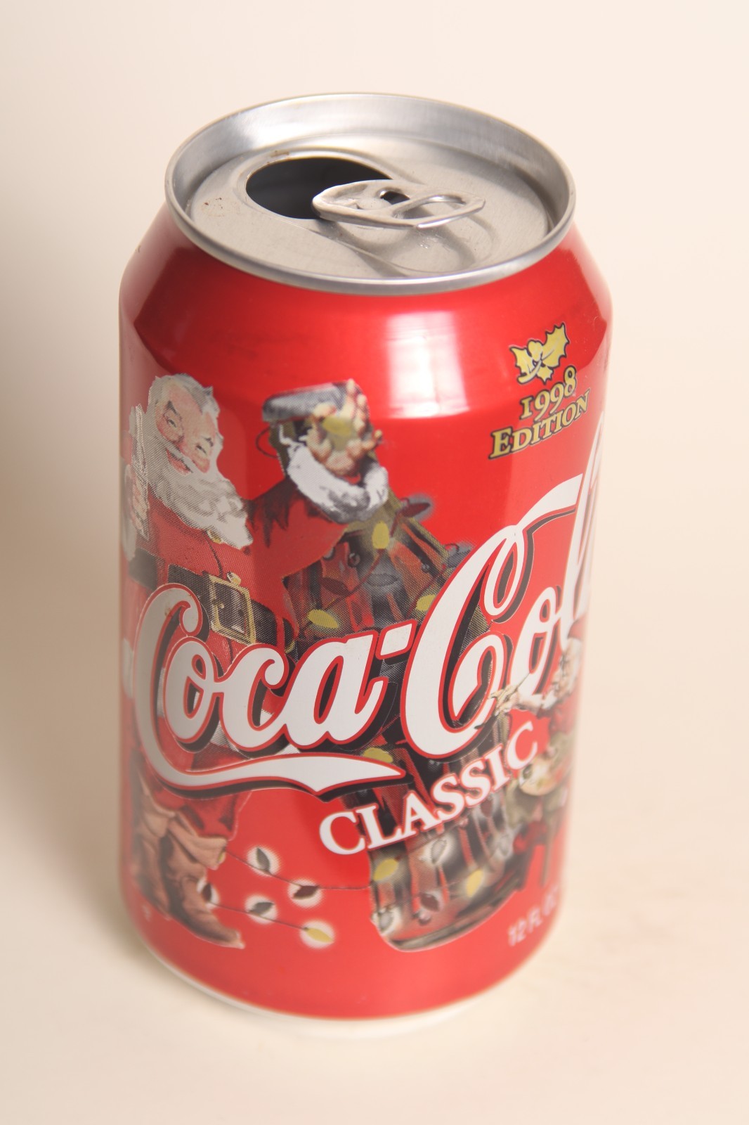 Coca-Coke soda can - Christmas 1998