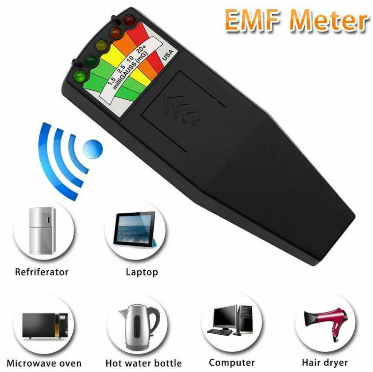 EMF METER Magnetic Field Detector GHOST HUNTING Paranormal Equipment