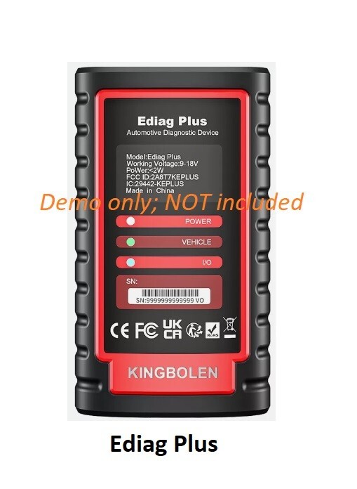 OBD2 OBDII Main Cable for Thinkcar THINKDIAG 2 and Ediag Plus Scanner Tool