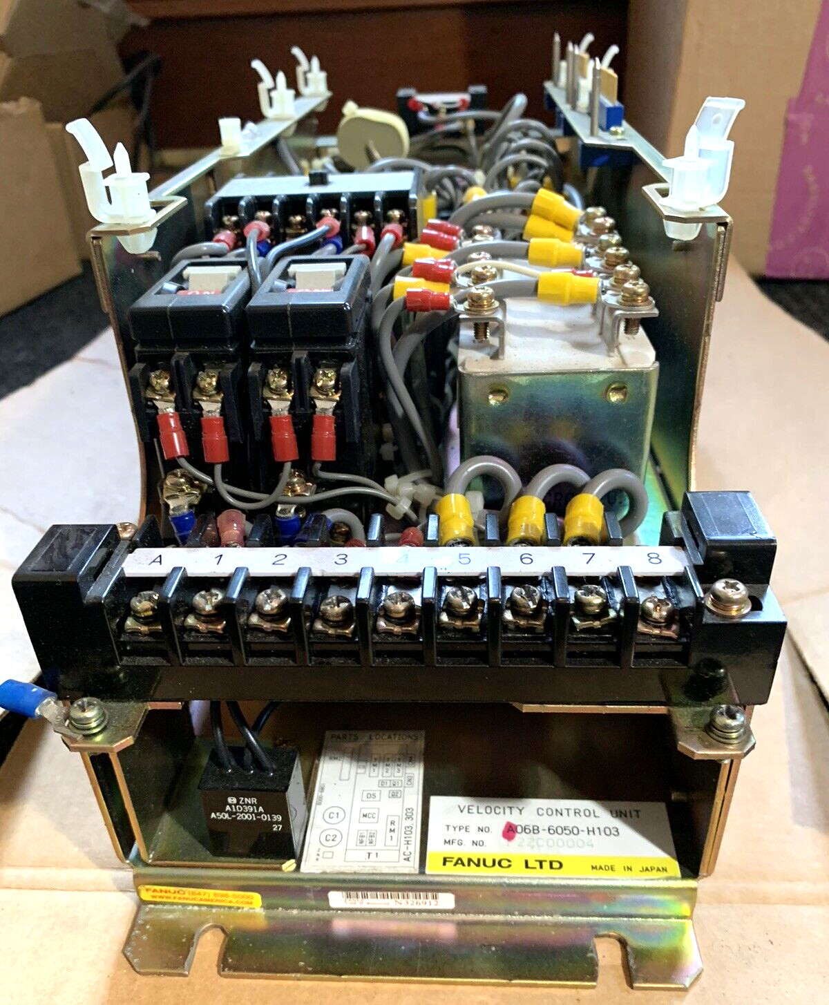 FANUC A06B-6050-H103 Velocity Control Unit A06B6050H103