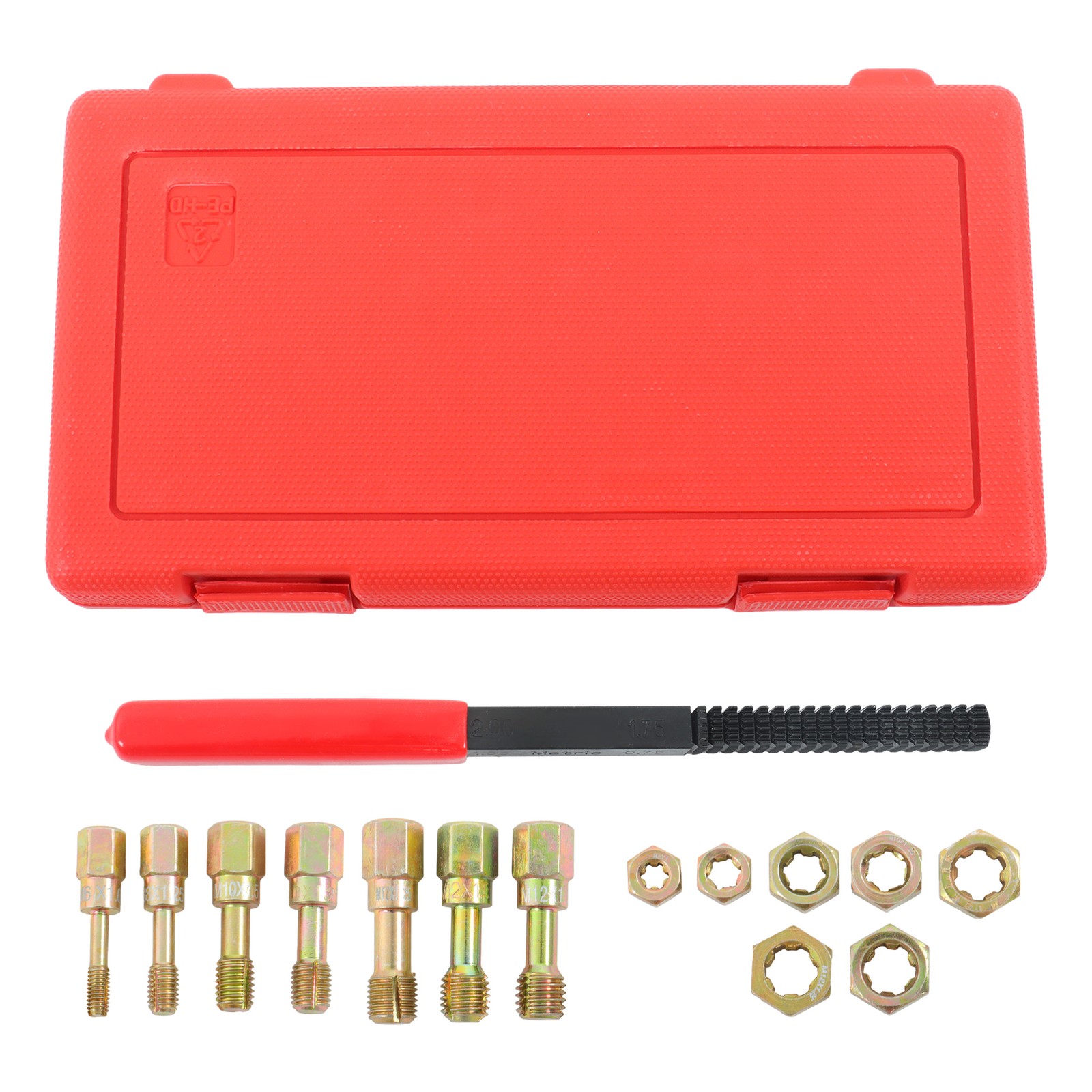 Metric Thread Chaser Set 7 Metric Rethread Repair Tool Kit Thread Restorer Set