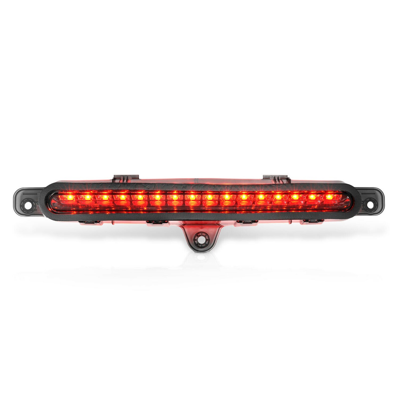For 2010-2014 FORD MUSTANG Full LED 3RD Third BRAKE LIGHT SMOKE