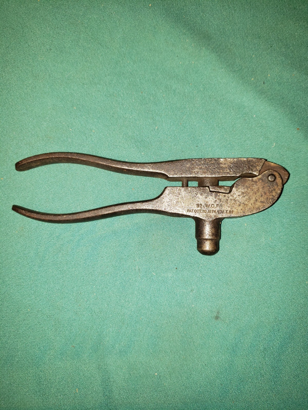 Vintage Reloading Tool by Winchester Repeating Arms Co. 32 W.C.F. Pat'd 1874