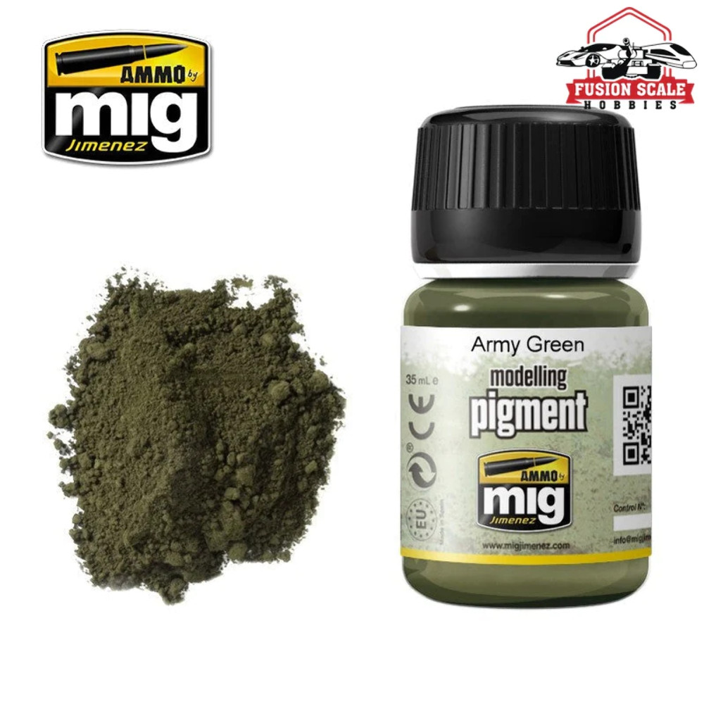 Ammo Mig Jimenez Pigment Army Green