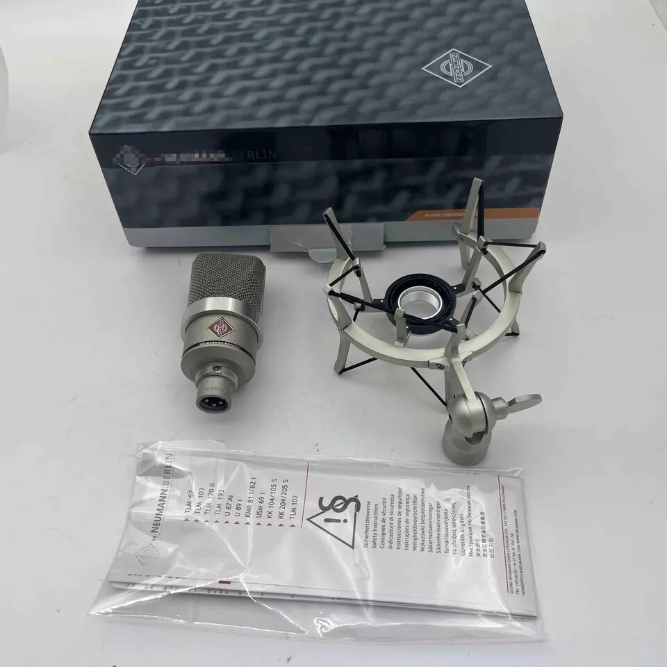Neumann TLM-102 Studio Set Condenser Microphone With Shock mount US