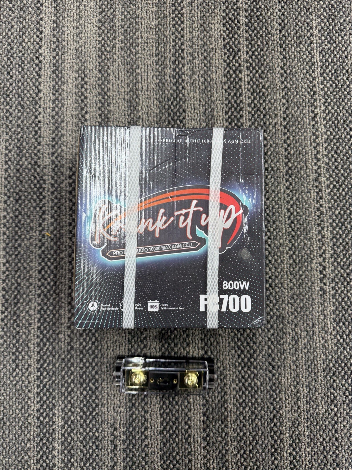 KRANK IT UP FC700 12 VOLT 700 WATTS / CAR AUDIO POWER +FREE 150A ANL FUSE HOLDER