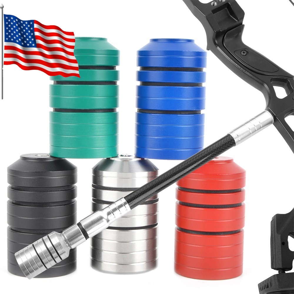 Archery Compound Bow Stabilizer Bow Riser Spare Counterweight Damping Freestyle