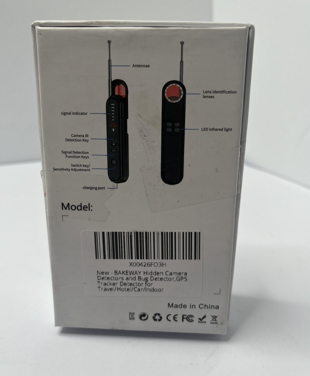 Neitoyishe T01 Smart Camera Detector WiFi Full Band Hidden Spy Bug GPS Tracker