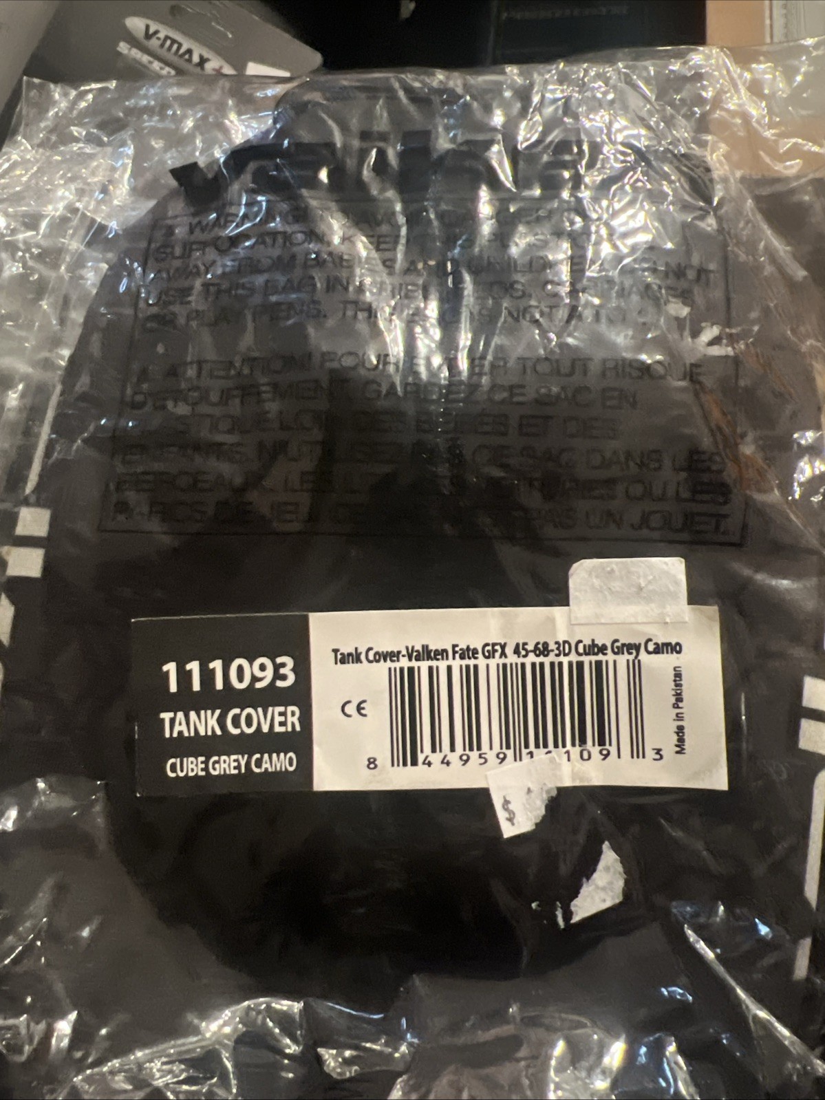 Valken Fate GFX 45-68 Tank Cover (Choose Your Color)