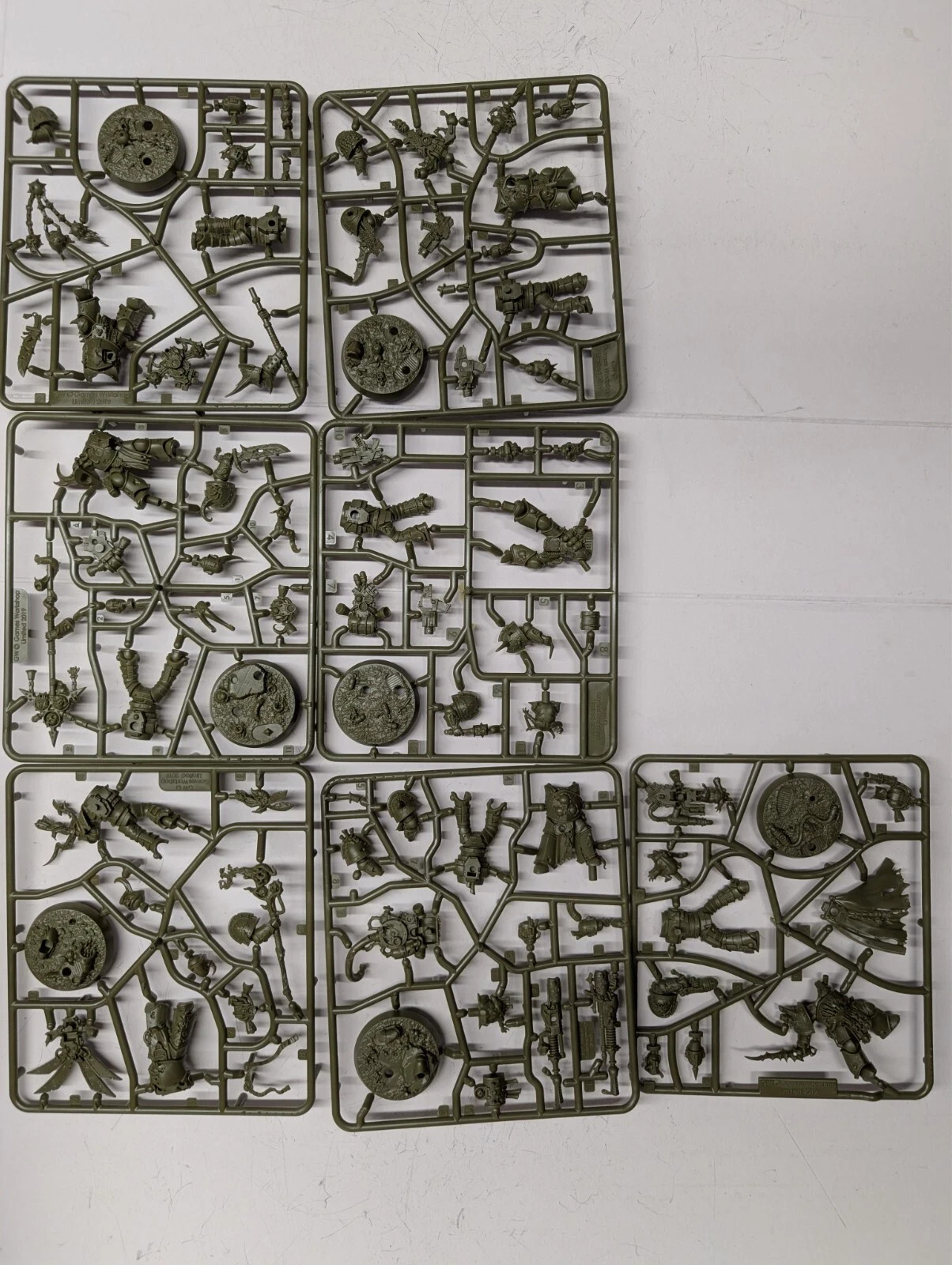Kill Team Death Guard Set of 7 Plague Marines 40K Space Heroes  Starter Set