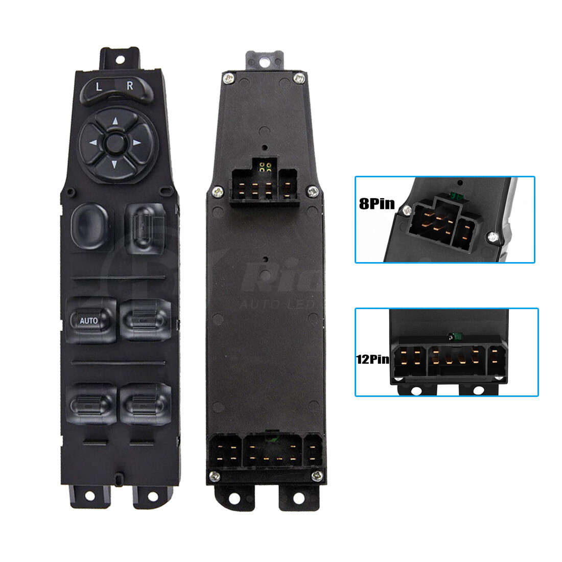 Master Power Window Door Switch Panel Control w/ Bezel for 2002-2010 Dodge Ram