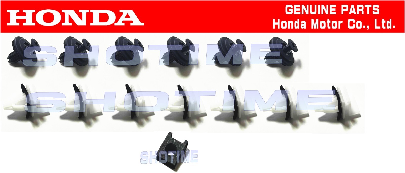 HONDA ACURA 94-01 INTEGRA GSR TYPE-R Side Skirt Rocker Panels Clip & Nut Set