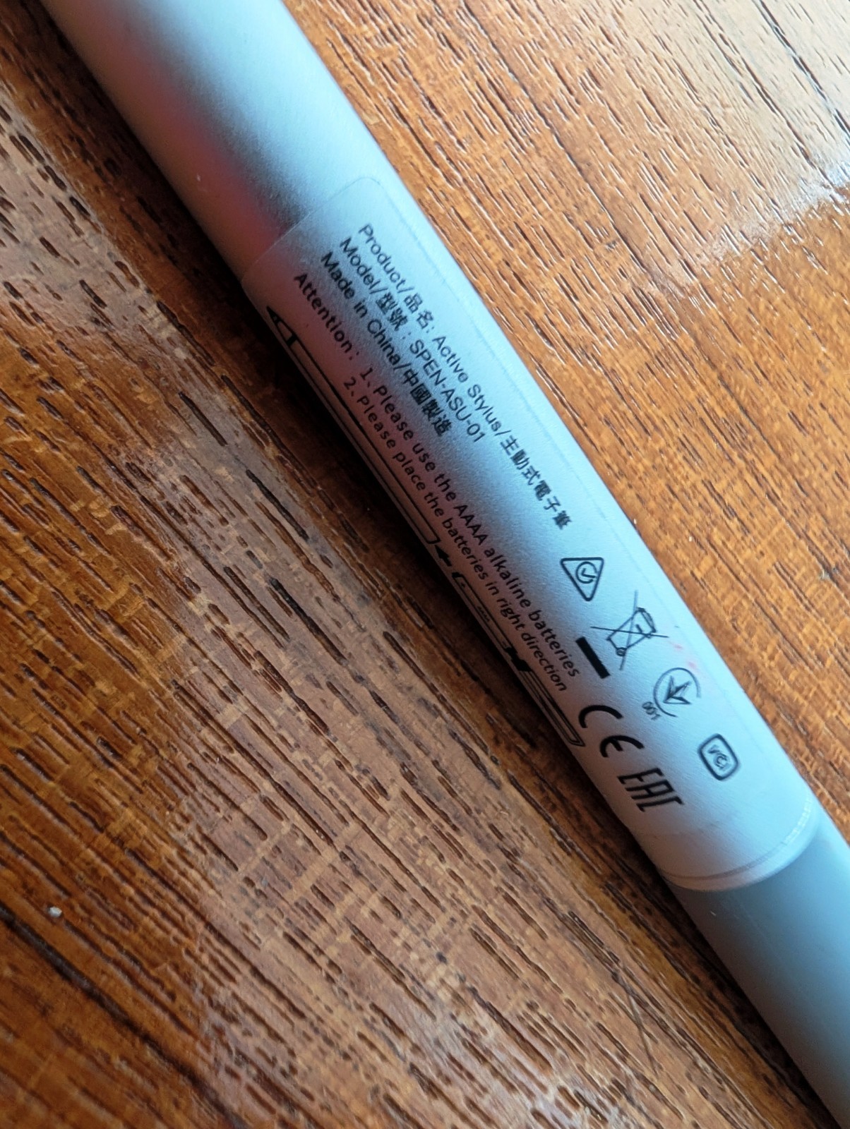 Active stylus silver pen SPEN-ASU-01