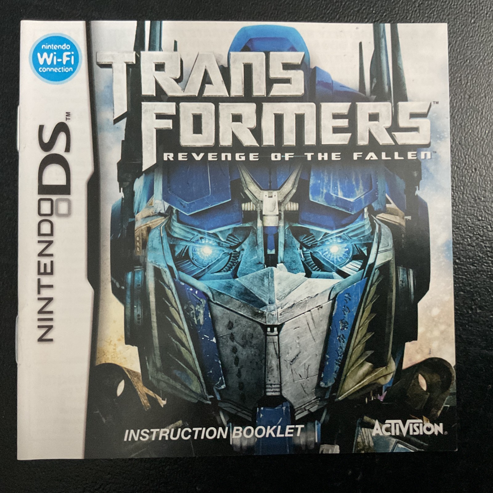 Transformers Revenge Fallen Autobots Nintendo DS Instruction Manual Only