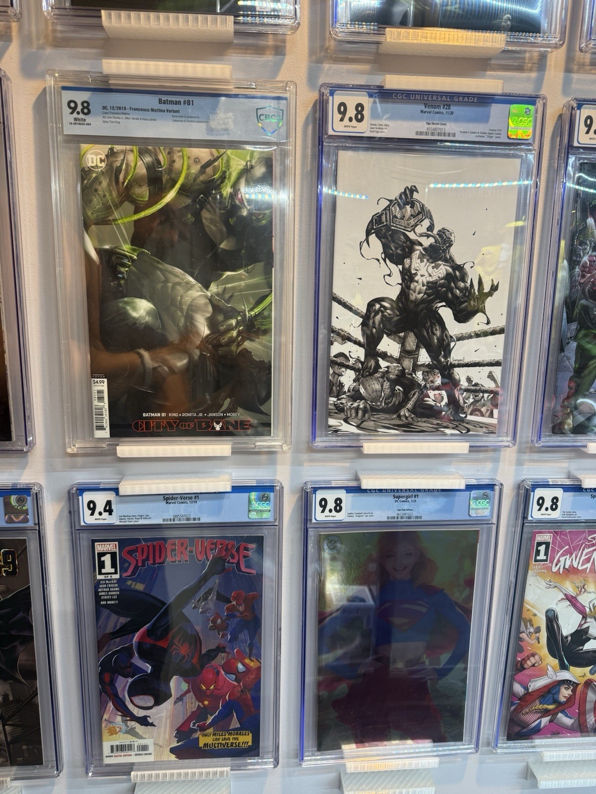 CGC Comic Book Wall Mount for Graded Slabs | Display Shelf 3D Printed