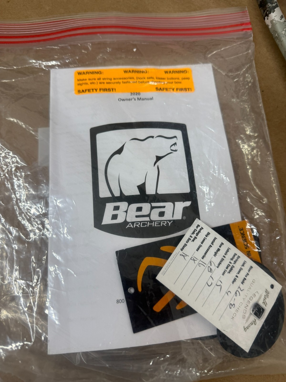 Bear Cruzer G2 compound bow, 26” draw, #70 pull LH