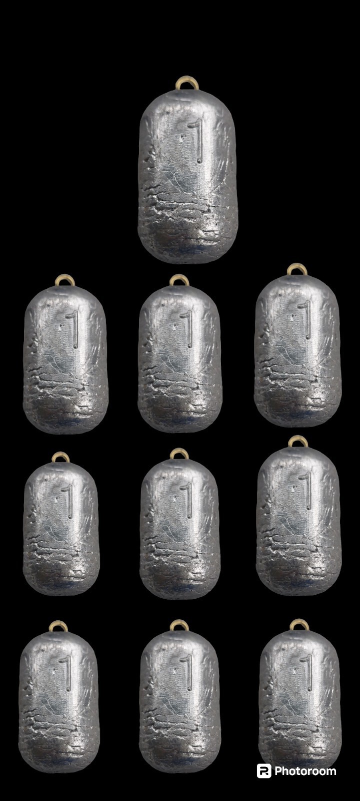 Fishing Deep Drop Sinker/Rock Cod Weights 1lb 10ct