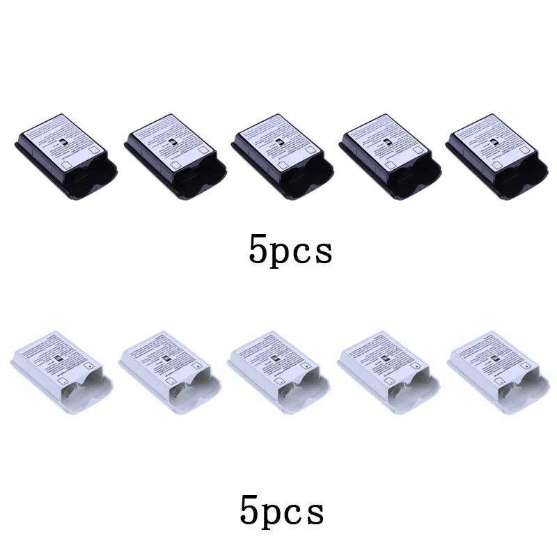 AA Battery Back Cover Case Shell Pack For Xbox 360 Wireless Controller Black Lot