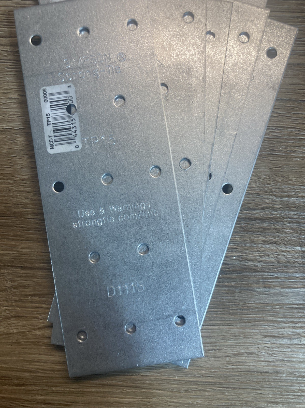 Simpson Strong Tie Mitek Tp15 10 Ct. Pack