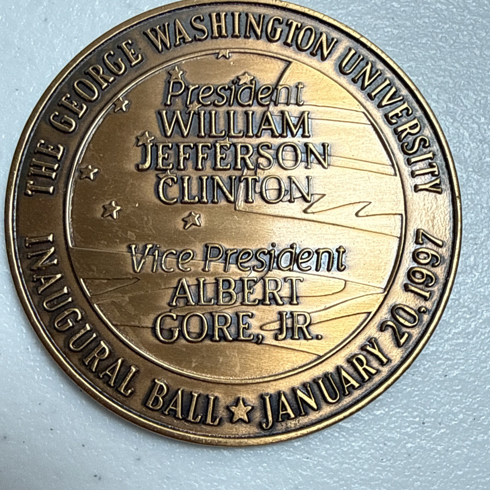 George Washington University Inaugural Ball , Clinton/Gore 01/20/1997