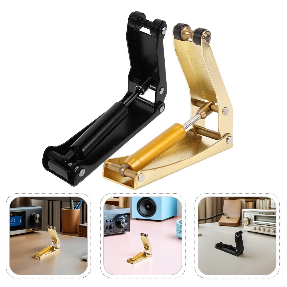 2Pcs Hydraulic Piano Buffer Metal Device Non Marking Slow Fallboard Control