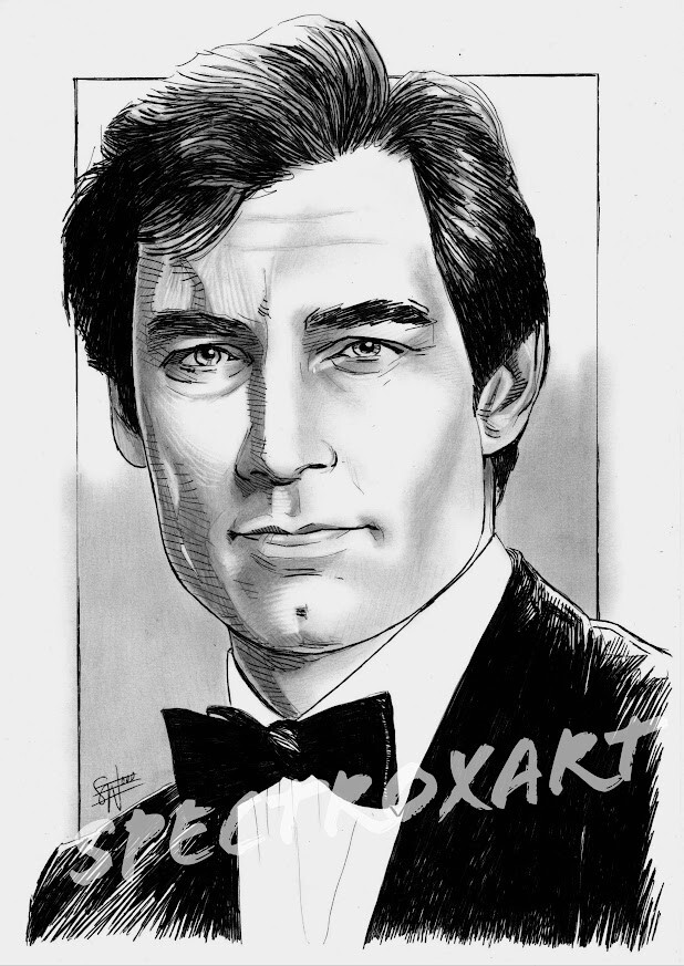 JAMES BOND ORIGINAL ART "007" by Spectroxart