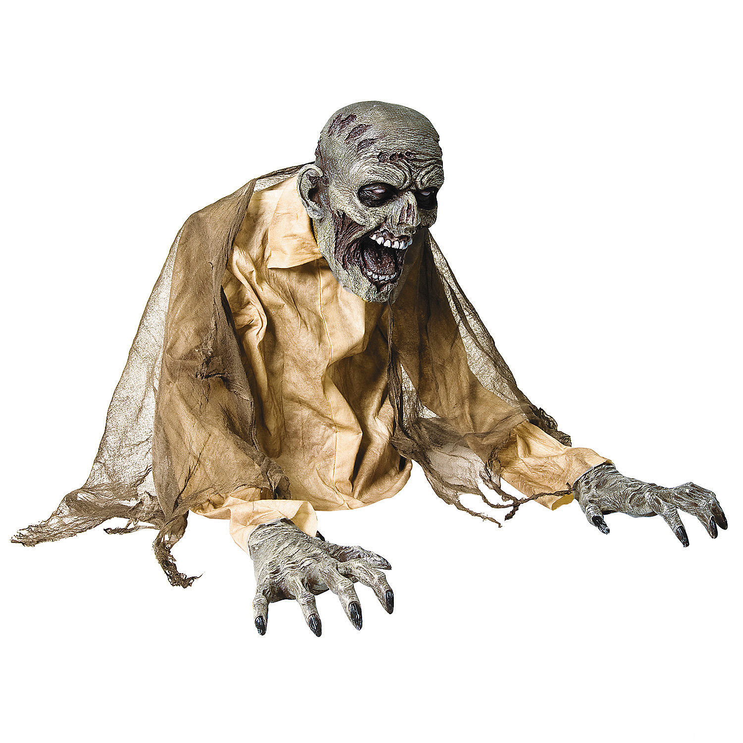 Zombie Fogger - 2' Animated Gaseous Zombie Groundbreaker Decoration
