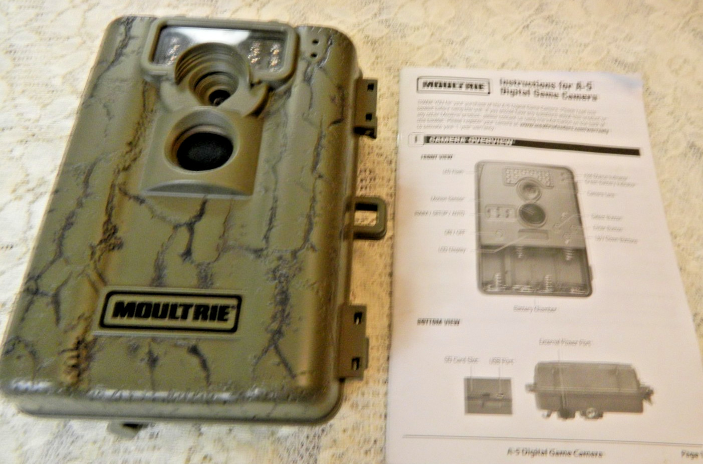 Moultrie Mobile Edge  Trail Motion Sensor Camo Camera