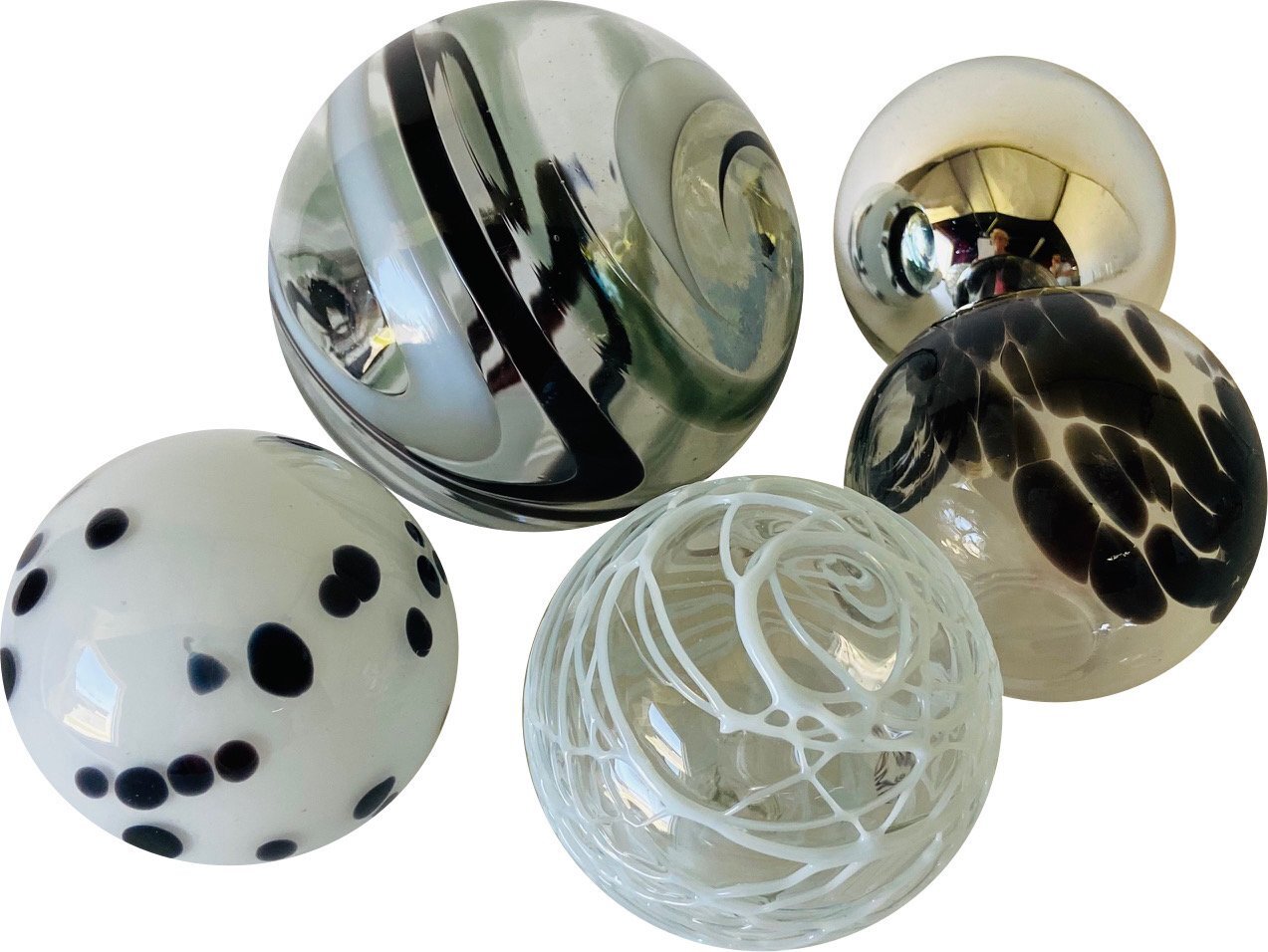 NEW Sphere Set of 5 - Onyx