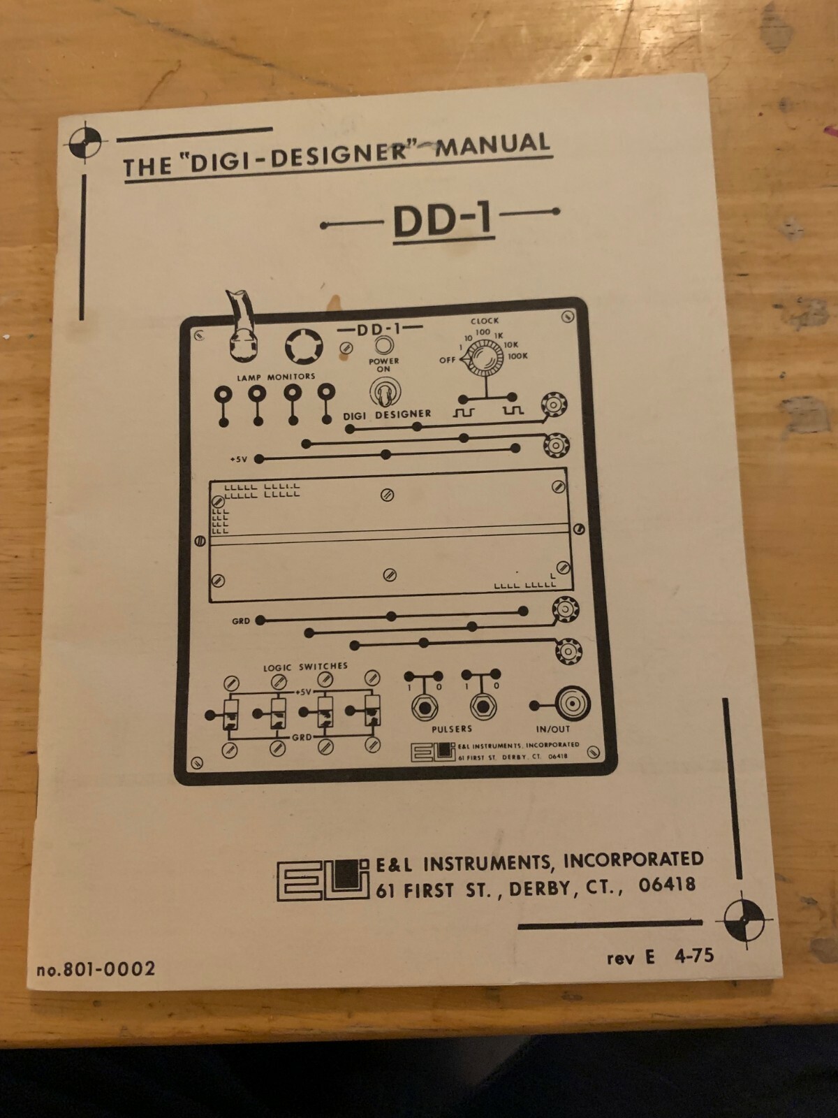 Vintage Digi-Designer DD-1, Manual Revision E 4-75
