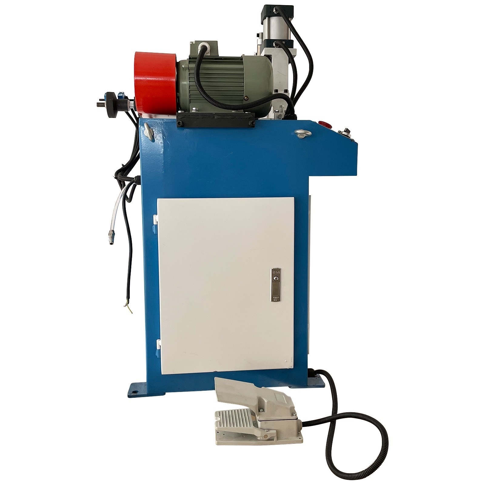 220V 0.75KW 3PH Single Head Pneumatic Chamfering Machine Burr Removal Machine