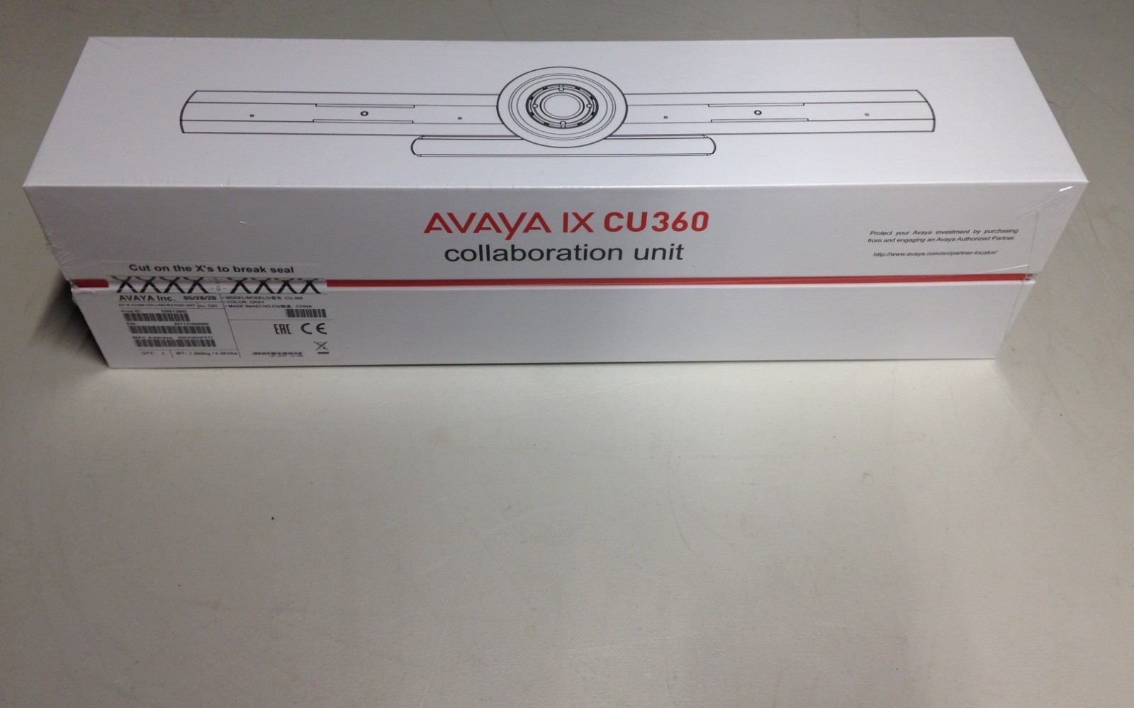 Avaya IX CU 360 Video Conference Collaboration Unit Camera BRAND NEW