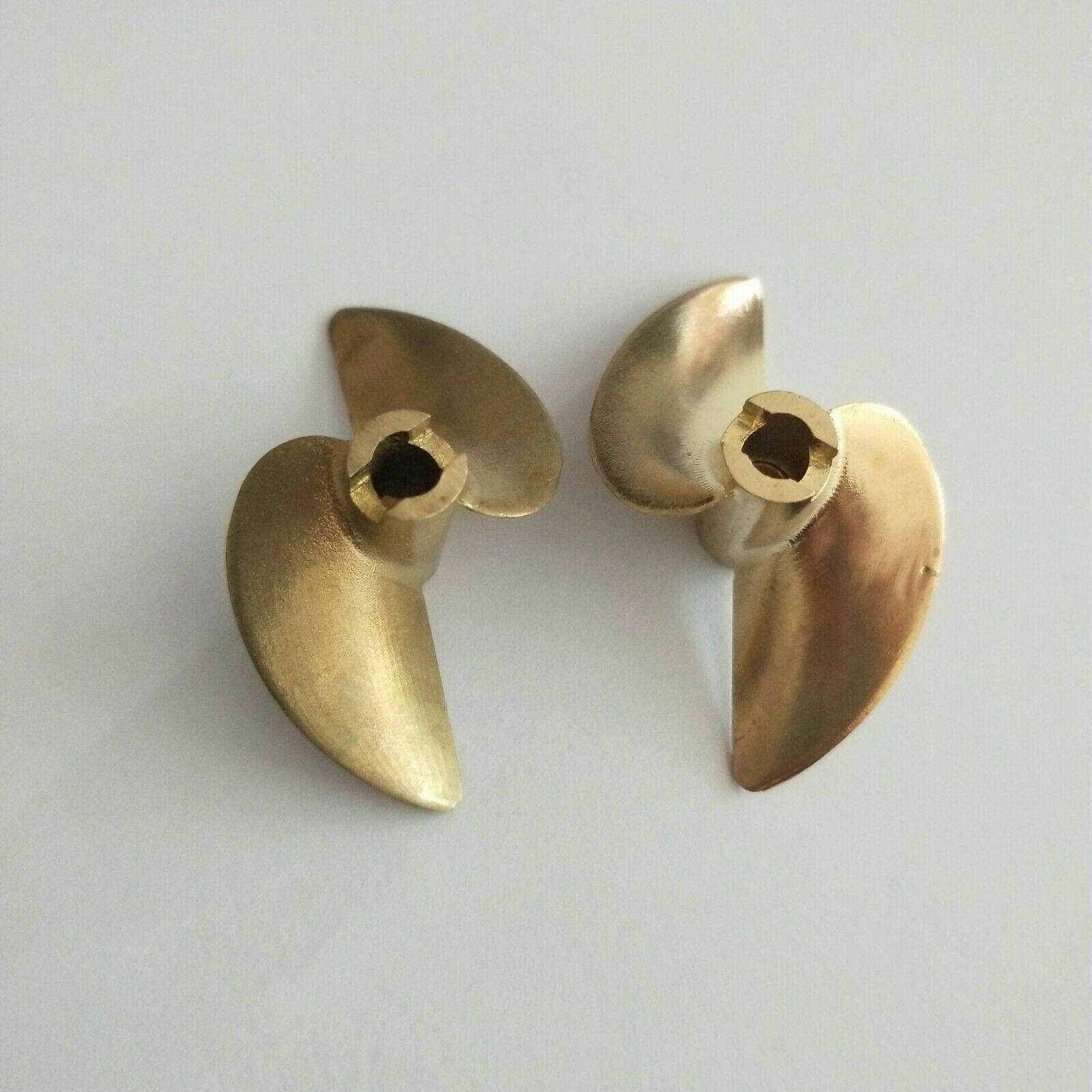 Great Brass 4219 Left Right Propellers Dia 42mm P1.9 for 4.76mm Shaft RC Boat