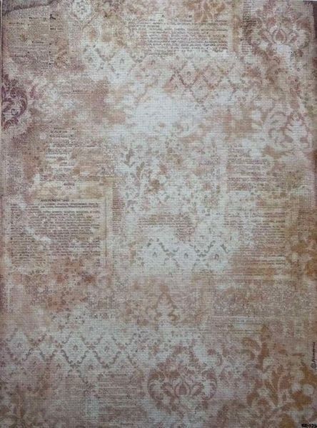 Ancient Patterns Designer Printed AIDA Fabric. Canvas for embroidery with an ...