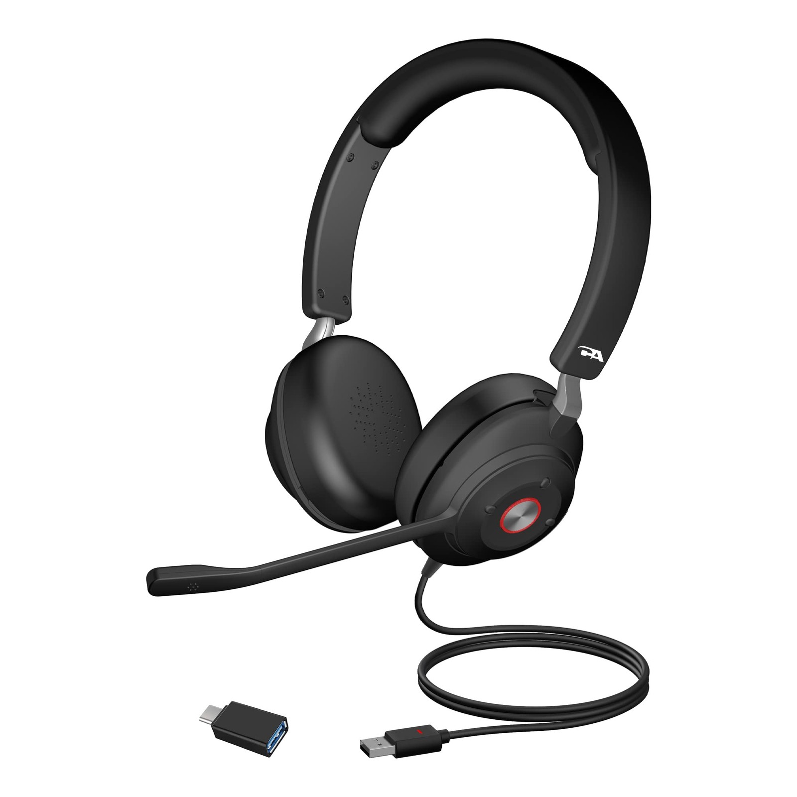 CA Essential USB Headset (HS-2000) – Professional Headset for Calls & Music, ...