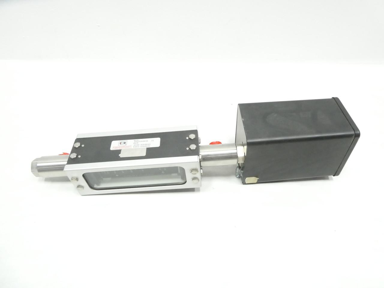 Brooks Instrument 1110-07D2B1A 6211-07A0B0A Variable Area Flow Meter